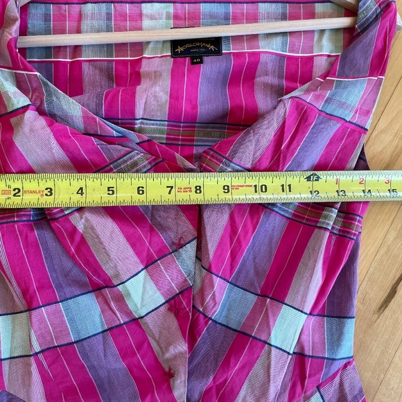 Vivienne Westwood Pink Plaid Corset Style Asymmetric Dress Size IT40, UK8 RARE - Picture 14 of 16